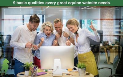 9 basic qualities every great equine website needs
